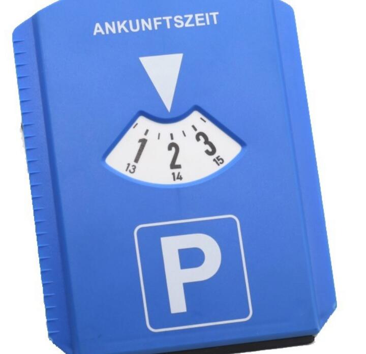 parking disc with clock