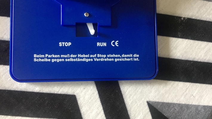 Parking disc with clock(图5)