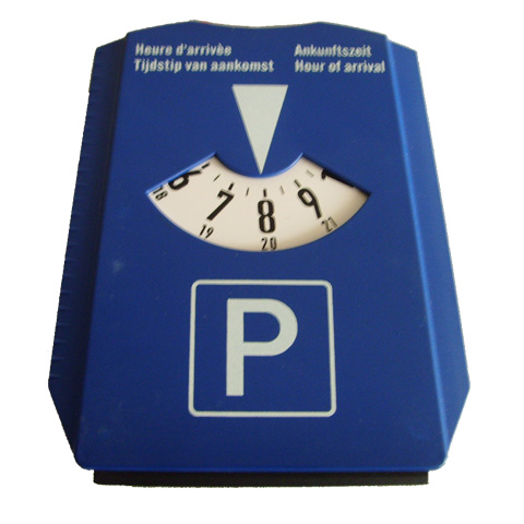 Ice Scraper with Parking Timer